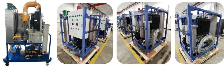 Coalescence and Separation Light Diesel Oil Purification System for Low Viscosity Lube Oil