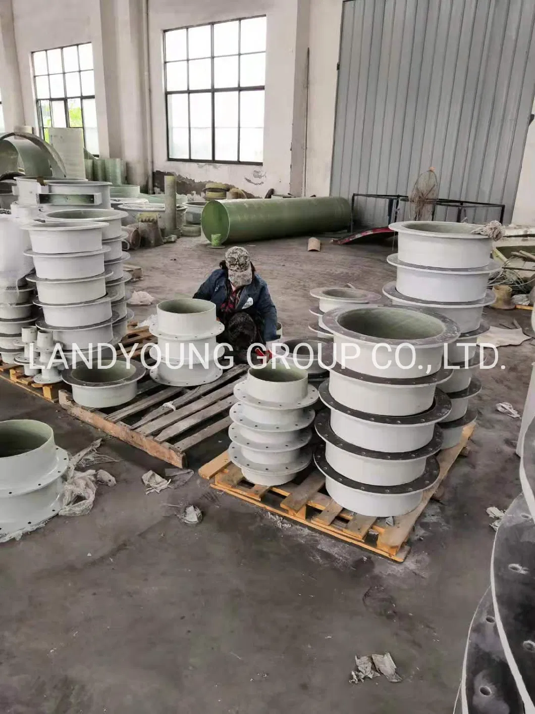 Deodorizing Air Duct Damper FRP GRP Damper